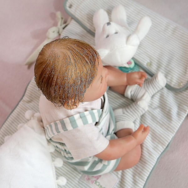 100 % handgjord högkvalitativ naturtrogen Bebe Doll Reborn Baby Newborn Babi