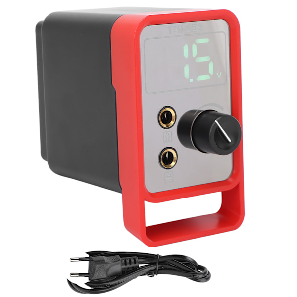 Vertikal Tatueringsströmförsörjning LED-skärm Justerbar Spänningsregulator 100?240V EU-kontakt