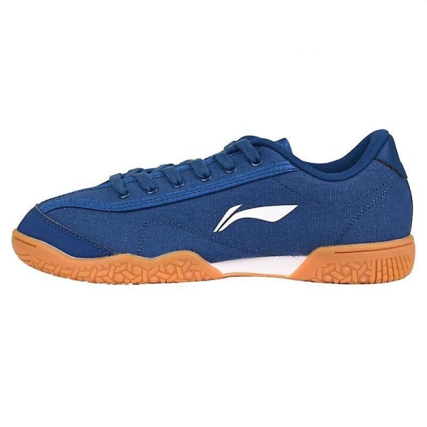 Bordtennisskor för män, Elastiska Sport Sneaker Blue 41.5