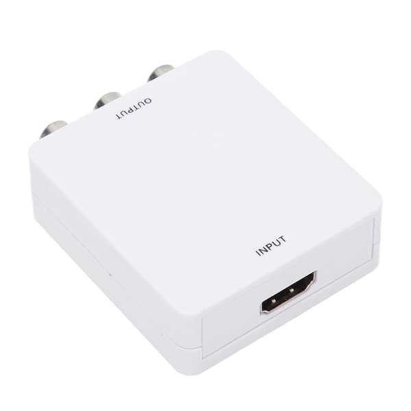 HD Multimedia Interface till RCA-omvandlare 1080p HD Multimedia Interface till ljud- och videoadapter för PC