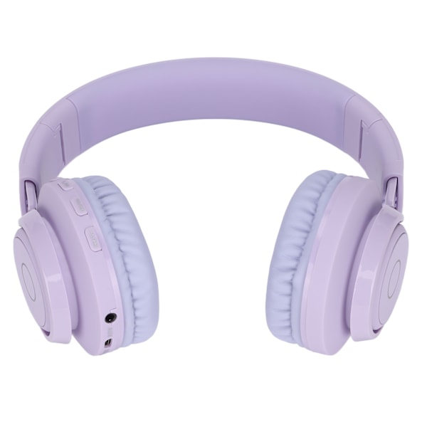 Barn Bluetooth-hörlurar Vikbara Justerbara RGB Färgglada Ljus Headset med Mikrofon för Barn Studie BT06C
