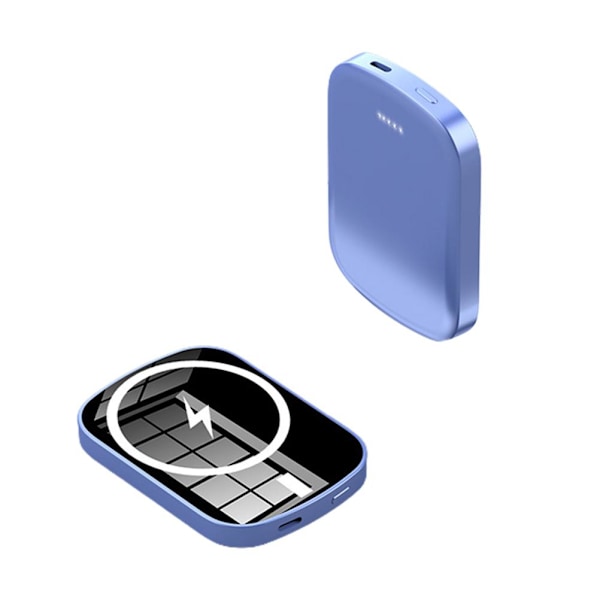 Magnetisk Trådlös Laddare Powerbank Mini Magnetisk Portabel Snabbladdare 5000mah/10000mah Backup Strömförsörjning Kompatibel för iPhone 12PD