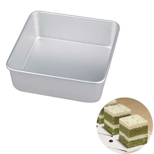 Kakform med löstagbar botten 15 cm Aluminiumlegering Form Bakning Chiffongkaka Mousseform