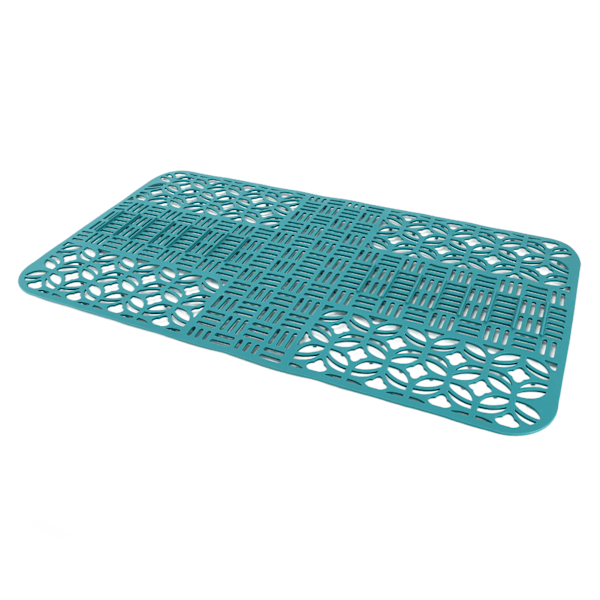 Diskho Mattor Silikon Halkfri Värmebeständig 66x35cm Stor Storlek Fyrkantig Urholkad Diskho Skydd för Kök Grön