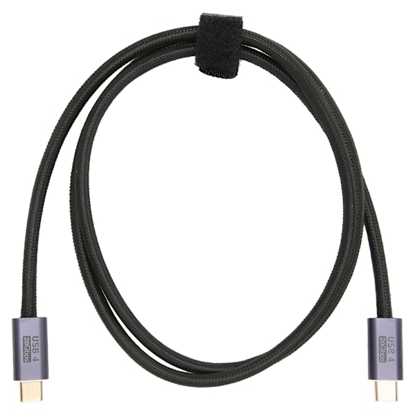 USB4 Datakabel Hög Hastighet 20Gbps Typ C 8K60Hz Datakabel för Bärbara Datorer Surfplattor Mobiltelefoner 100cm/39.4in