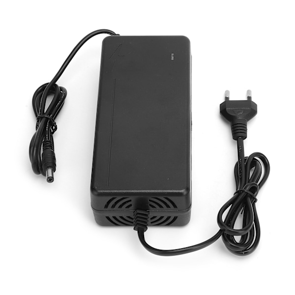 DC 54.6V/2A Strömadapter 5.5mm Kontakt Litiumbatteri Laddare EU-kontakt 100?240V