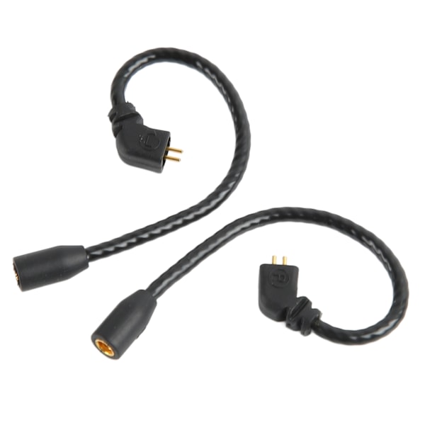 Adapterkabel för MMCX till 0,78 mm, 2-stifts hona till hane OFC-kärna, hörlursadapterkabel för TFZ MS4 MS2 MS1 för KZ ES4 ZSR