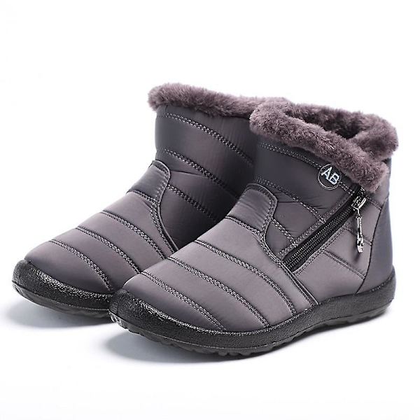 Dammode vattentäta snökängor, ankelstövel Red 40