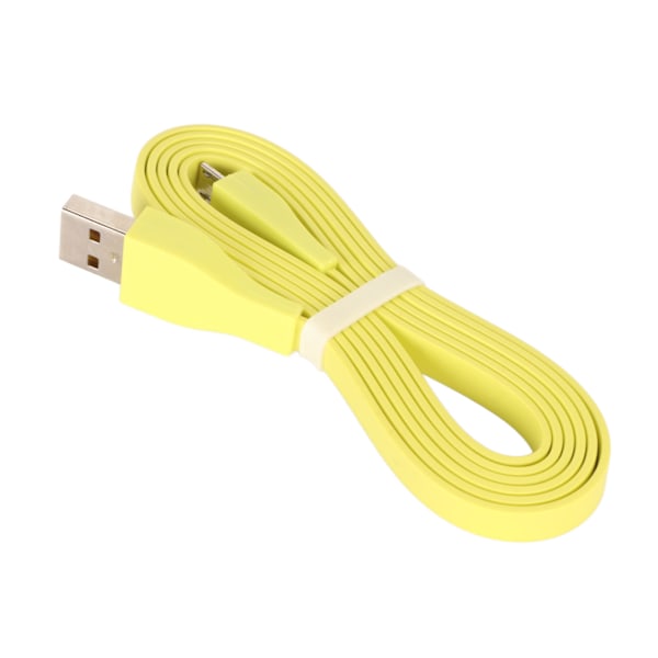Ersättnings USB-laddningskabel Slitstark sladd för Logitech UE Wonderboom för UE Boom för Megaboom för Mega Boom 1,2m Fluorescerande Gul
