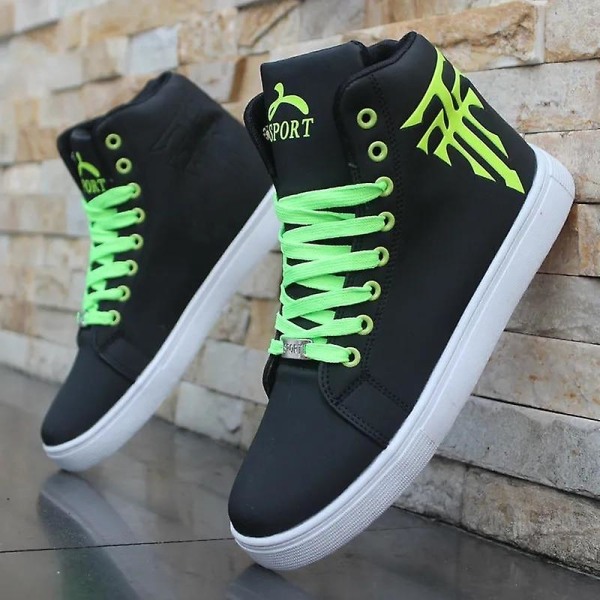 High Top Sneakers Herr Casual Skor green 7