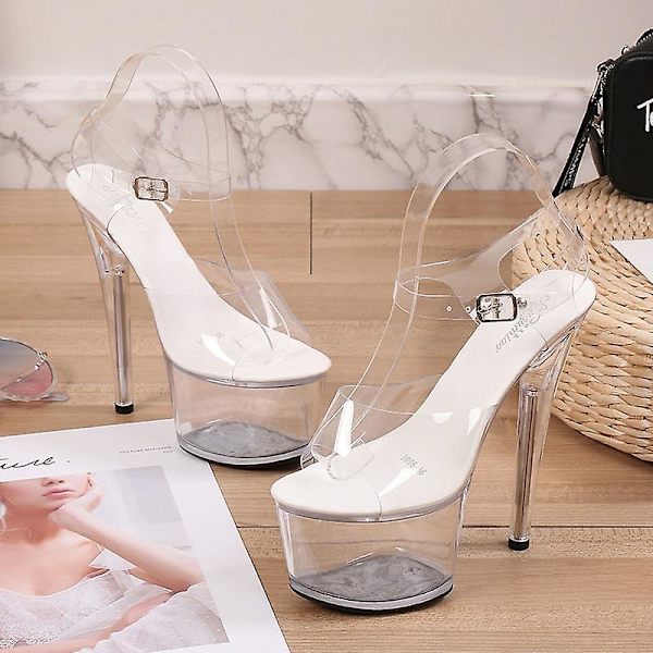Walking Show- Stripper högklackat sandal ( set 1) Light Grey 7