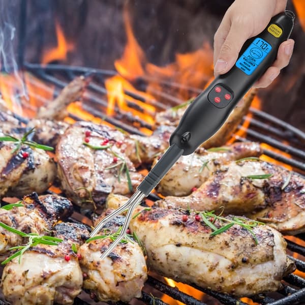 LCD Elektronisk Digital Display BBQ Grill Kötttermometer Kök Matlagning Mat Termometer