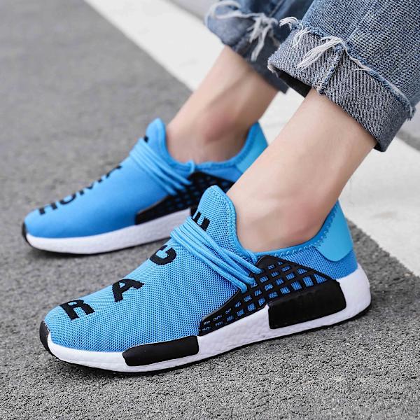 Herrmode Sneaker, Casual Andas Walking Sneaker blue 13