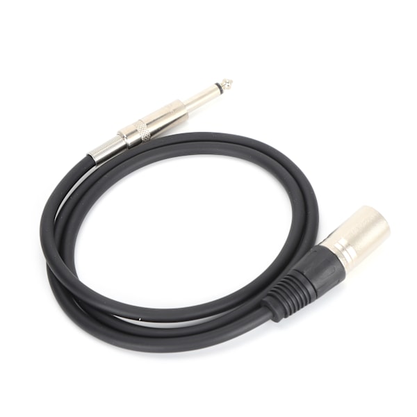 6,35 mm XLR Hane till TRS Jack Mikrofon Linje Mikrofon Ljudkabel för Mikrofoner Högtalare Scen DJXLR Hona 0,5 m