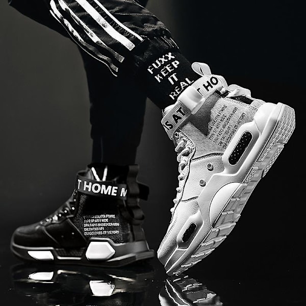 Högklackade lädersneakers för män (Set 2) colour7 40