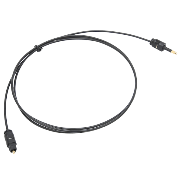 För TosLink till 3,5 mm för MiniTosLink Fiber Optisk Ljudkabel 1,5 m för Macbook Hemmabio