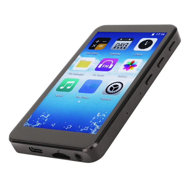 WiFi Bluetooth Mp4 Ai Intelligent HD Brusreducerande Röststyrning Pekskärm Bärbar Mp4-spelare med Röstinspelare Engelska, Fyrakärnig 4GB