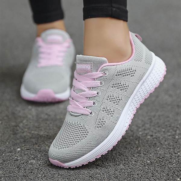 Sportskor, Andningsbara Sneakers White 7.5