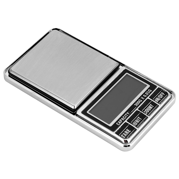 300g/0.01g USB Köksvåg Digital Fickvåg Högprecisionsmätning LCD Mätverktyg