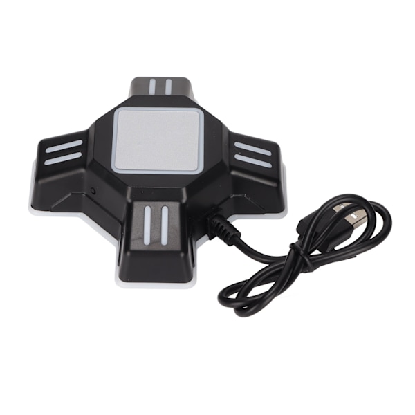 KX Tangentbord Mus Konverter USB Mus Tangentbord Adapter för PS4 för Switch för PS3 för Xbox One Svart