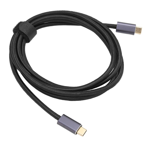 USB 4.0 Kabel Multifunktionell 20Gbps Höghastighetsöverföring HD 8K 60HZ Stöd PD100W Typ C till Typ C Kabel 200cm