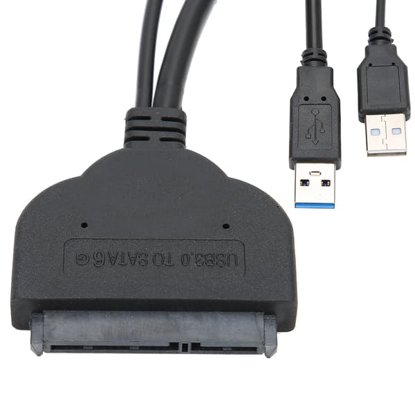 USB3.0 till SATA 2.5in HDD Hårddisk Adapterkabel för PC Dator Extern SSD Hårddisk