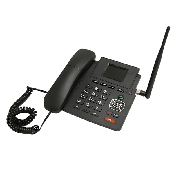 4G VOIP Dual Mode Fast Telefon Multifunktionell SIP Nätverk WiFi IP-telefon för Kontor Hem EU-kontakt 100?240V
