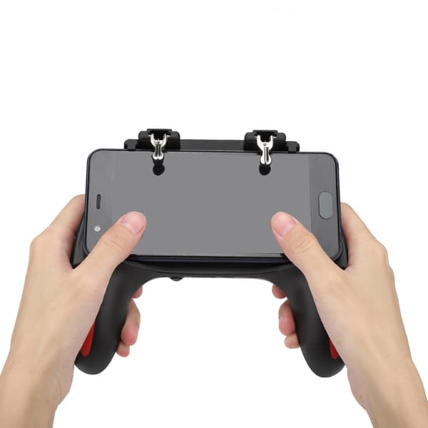 Dubbla Kylfläktar Mobiltelefon Spelkontroll Gamepad med 5000mAh Batteri