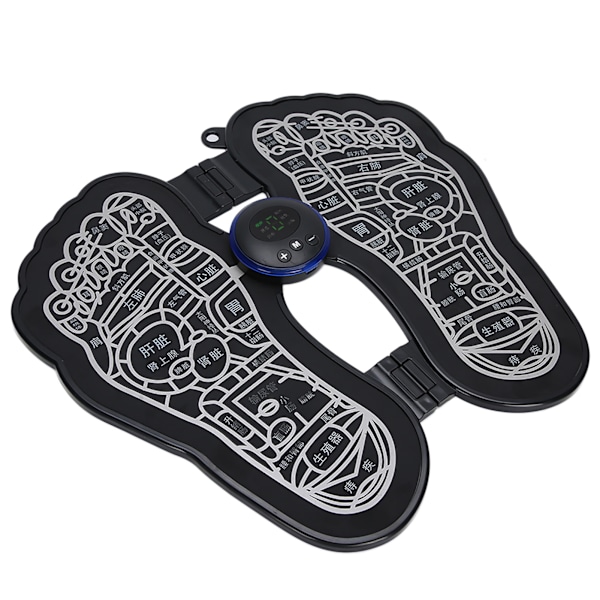 EMS Puls Fotmassage Pad för Hushållsbruk Muskelvärk Lindring Fysioterapi Massager Laddningstyp