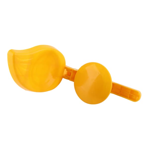 Plastisk Degpress för Dumplings, Pressmodell för Dumplingdeg, Köksredskap, Gul