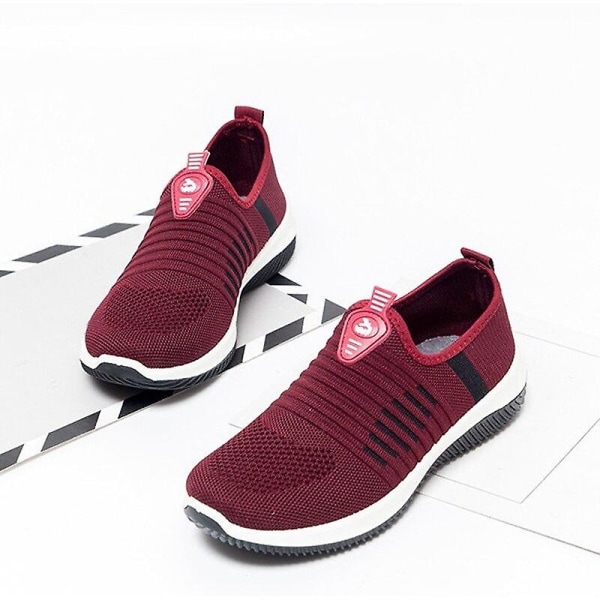 Nya Sneakers för kvinnor Red 6.5