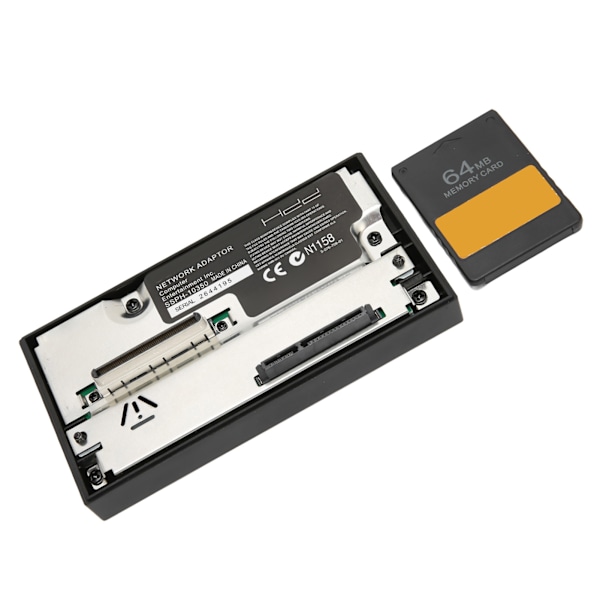 SATA-gränssnittsnätverksadapter Plug and Play Förhindra störningar Bärbar HDD Hårddiskadapter för PlayStation 2