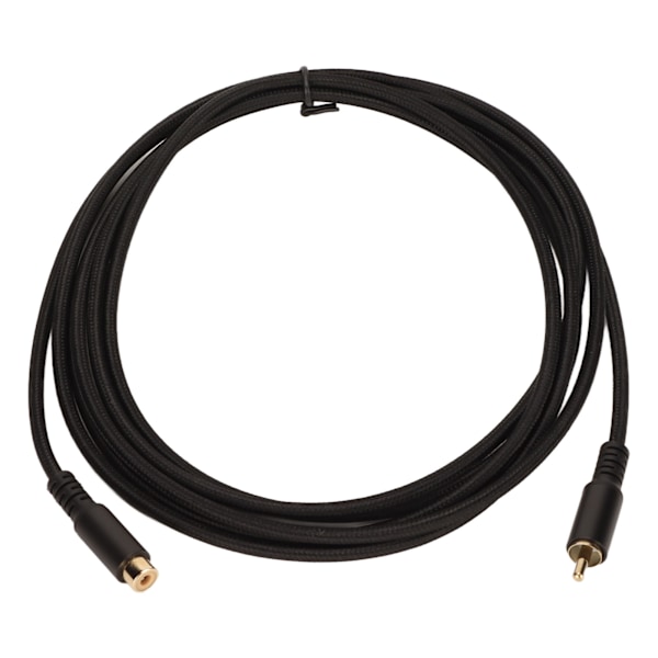 RCA Förlängningskabel Hane till Hona Digital Analog AV RCA Koaxialkabel för HDTV DVD-spelare Subwoofer Högtalare 3 Meter / 9.8ft