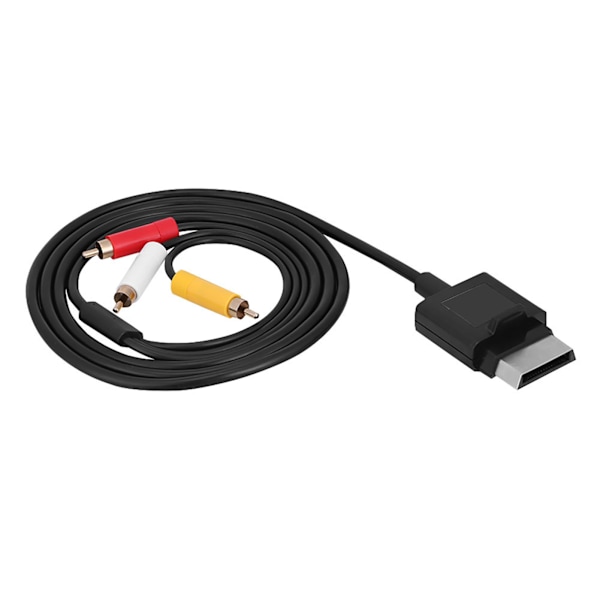 1,8M Komponent ABS TV-kabel AV-kabel Ljud-videokabel för XBOX 360 Slim