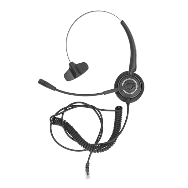 Trafikheadset med brusreducering, ergonomisk justerbar, ultraklart samtal, plug and play, RJ9-headset med mikrofon