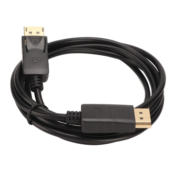DisplayPort till DisplayPort Kabel 4K Fördröjningsfri DP till DP Adapterkabel för PC TV Monitor Projektor 1,8m