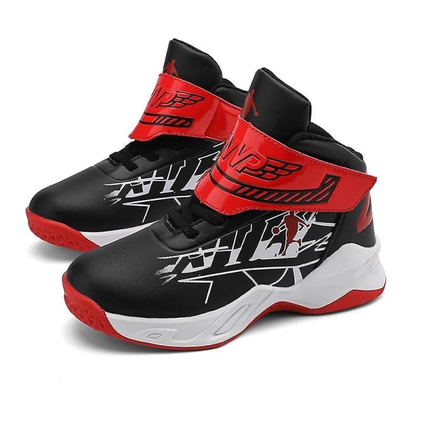 Halkfri basket, Sport Outdoor, Sneakers 33 / 525black red