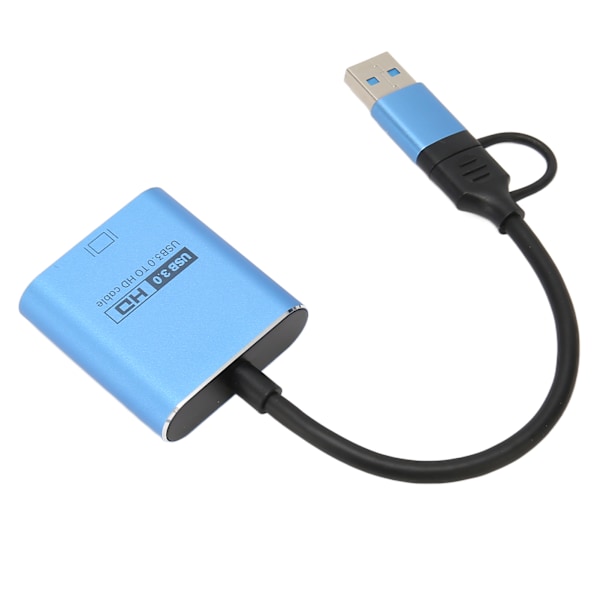USB till HD Multimedia Interface Adapter Inbyggd Flash-drivrutin USB 3.0 för Windows 10 11 7 8 för OS X 10.14