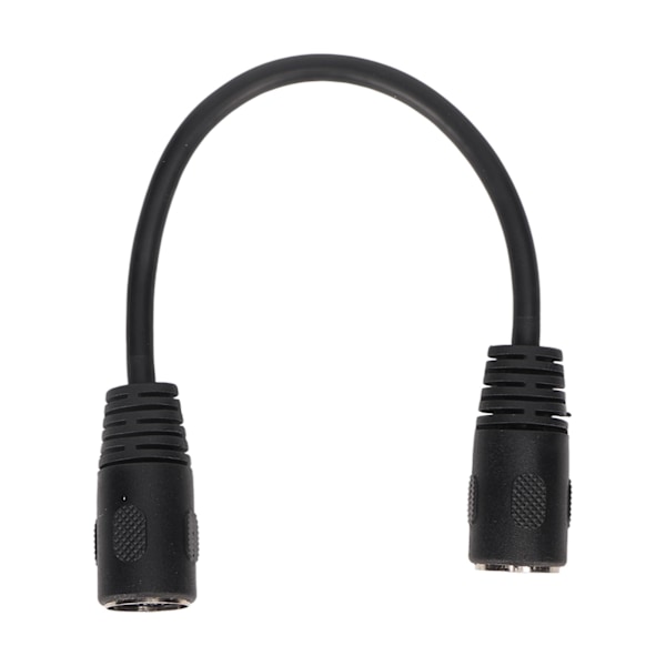 DIN 8Pin Hona till Hona Adapter 0.2m PVC Ren Kopparkärna Flexibel DIN 8Pin Hona Ljudkabel för AV-utrustning