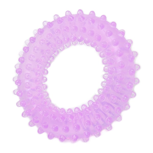 Fingerstärkare Ringformad Design Utskjutande Prick Bra Elasticitet Rehabilitering Grepp för Kontor Hem Lila