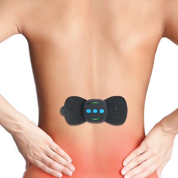 EMS Puls Massager Mini Lindra Trötthet Nacke Kropp Muskelstimulator (Fjärrkontroll Typ)