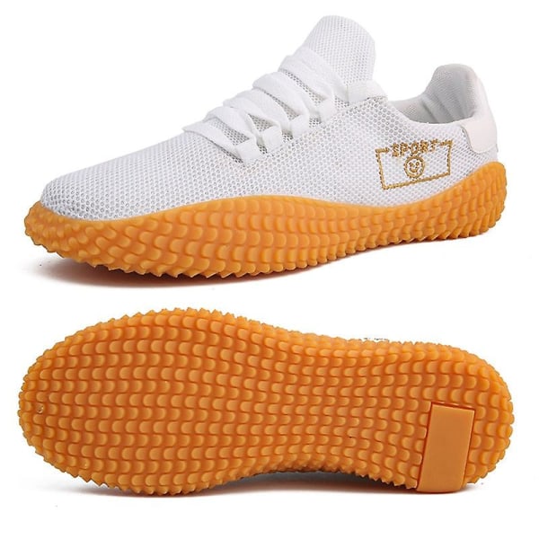 Anti Slip Golf Sport Sneakers Skor White 8