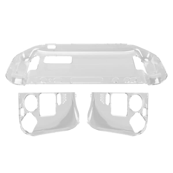 Spelkonsolfodral Transparent Split Design Släppresistent Spelkontroll Skyddande Skal för Steam Deck