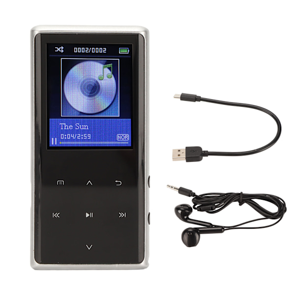 Digital röstinspelare HD brusreducering MP3 Röst till text Röstaktiverad inspelare för studier arbete 8G