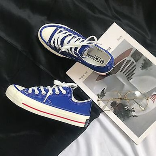 High Top Casual Shoes, Casual Sneakers blue low 4