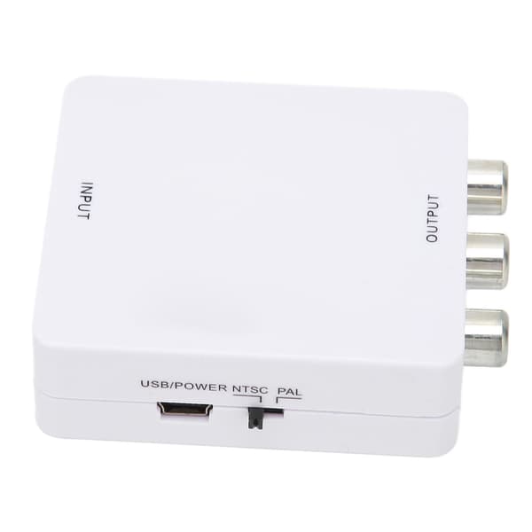 HD Multimedia Interface till RCA-omvandlare 1080p HD Multimedia Interface till ljud- och videoadapter för PC