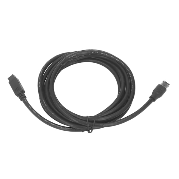 IEEE1394 Firewire DV-kabel 9-stift till 6-stift Hane till Hane Firewire-kabel för videokamera Digitalkamera Skrivare Skanner