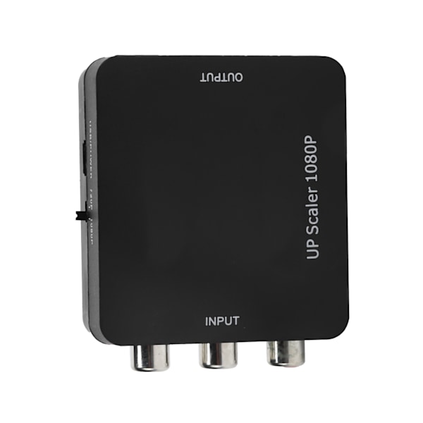 AV till HD Multimedia Interface Konverterare Portabel DVD-spelare Ljud Video Adapter för NTSC/PAL