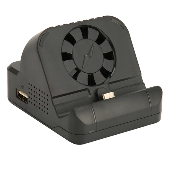 För Switch HD Multimedia Interface Dock TV-dockningsstation Bärbar TV-laddningsdocka med kylfläkt