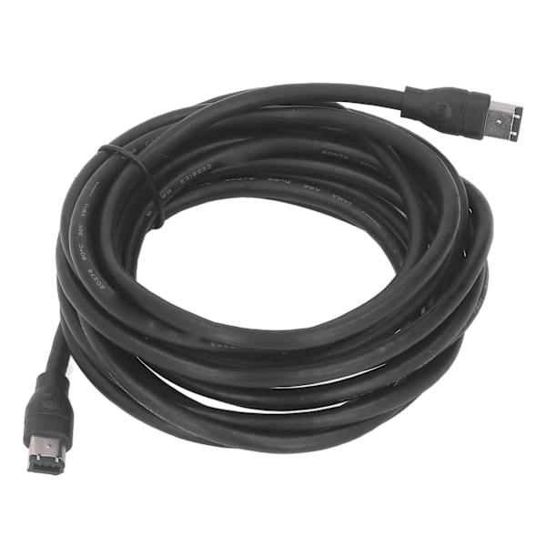 Firewire DV-kabel 6-Pin Hane till 6-Pin Hane IEEE1394 Firewire-kabel för Videokamera Digitalkamera Skrivare 4,5m